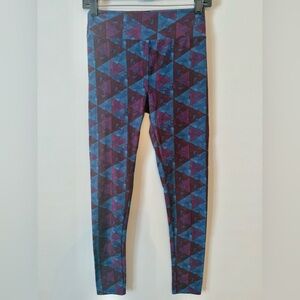 LULAROE OS Geometric Tribal Print Buttery Soft Unicorn Leggings